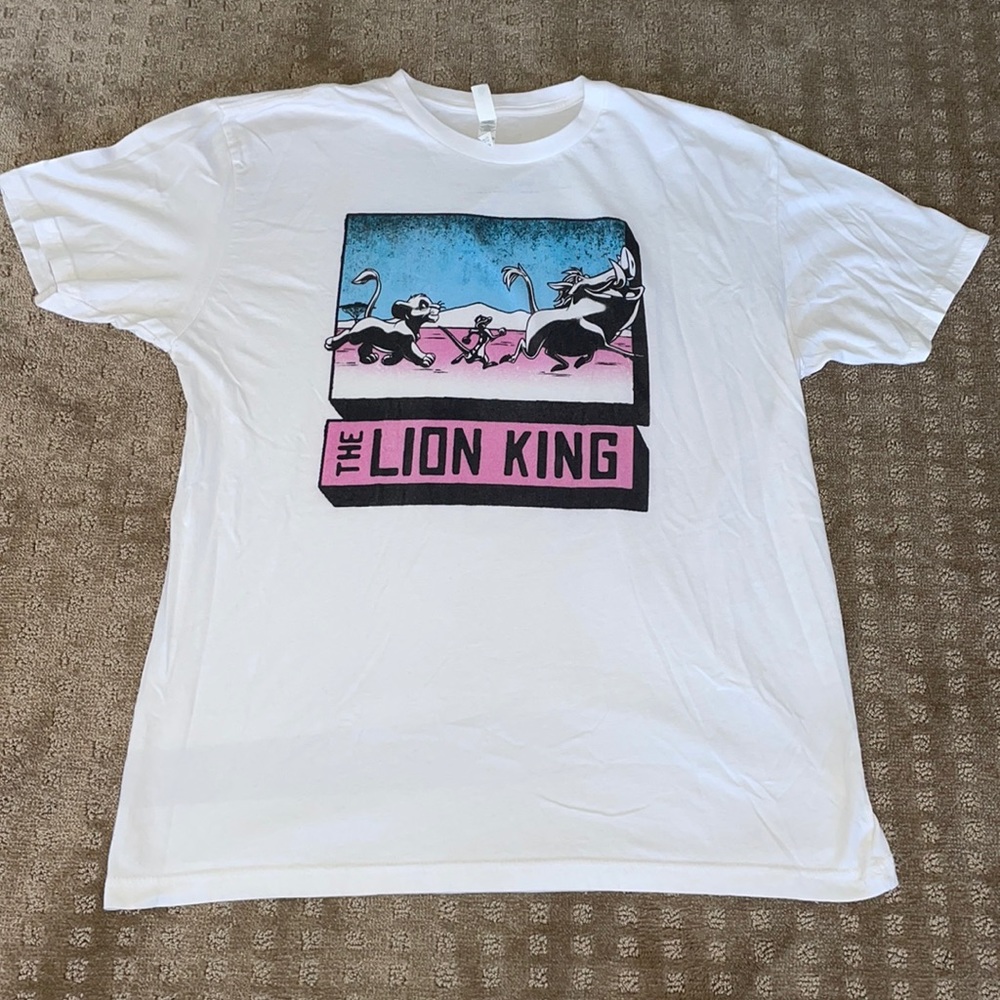 Next Level Apparel Unisex Disney The Lion King King Club Graphic T-Shirt